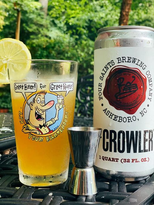 Hefeweizen…COCKTAIL?! 🤯 We’ve created a delicious beer cocktail for you to try a